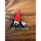 Nandor the Relentless Now I am a Wizard Pinback Label Pin