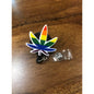 Rainbow 420 Pride Flag Badge Reel with Swivel Back