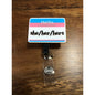 She Her Pronoun Badge Reel with Swivel Back