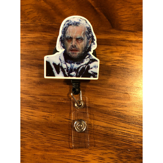 The Shining Jack Badge Reel with Swivel Back