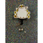 Pokemon Meowth Pusheen Badge Reel with Swivel Back