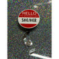 She Her Pronoun Badge Reel with Swivel Back