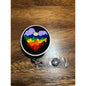 Rainbow Pride Flag Badge Reel with Swivel Back