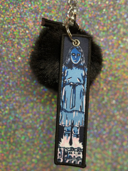 The Shining Key Fob Keychain with Pom Pom