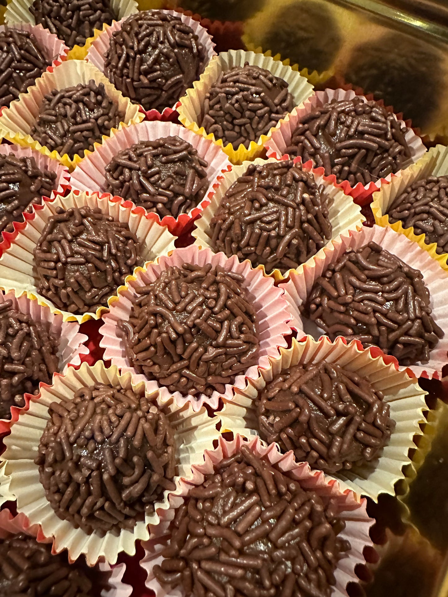 Box of 8 Brigadeiro - Brazilian Chocolate Truffles - Traditional Brazilian Dessert