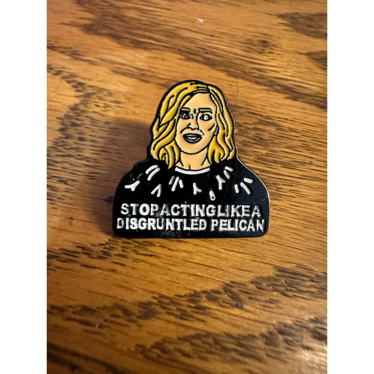 Moira Rose Schitts Creek Pinback Label Pin