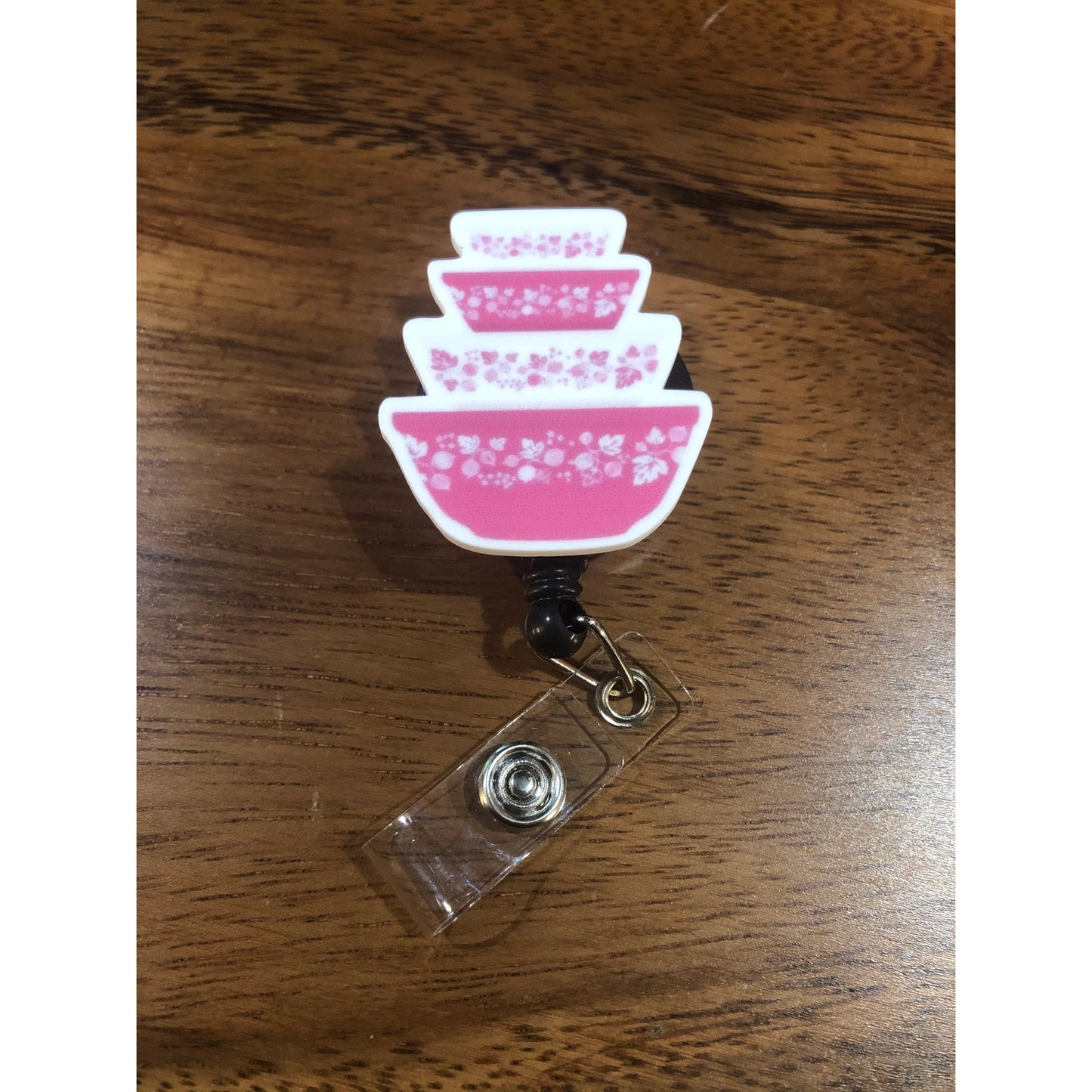 Pyrex Badge Reel with Swivel Back