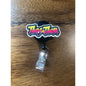 They Them Pronoun Badge Reel with Swivel Back