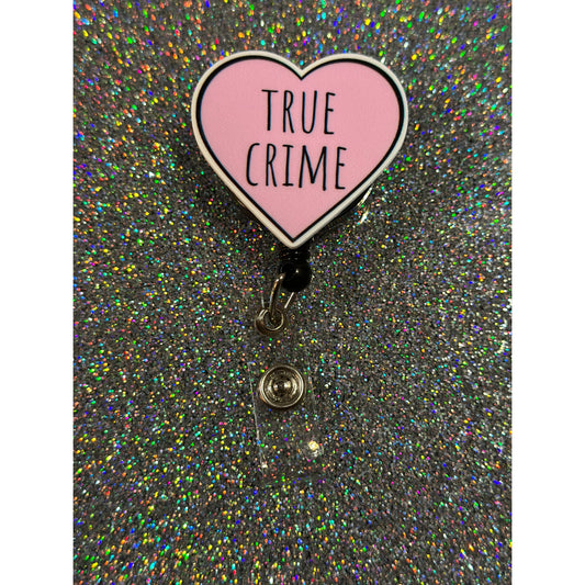 True Crime Badge Reel with Swivel Back