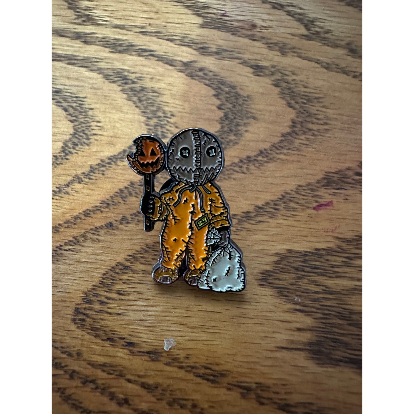 Sam Trick or Treat Lapel Pin