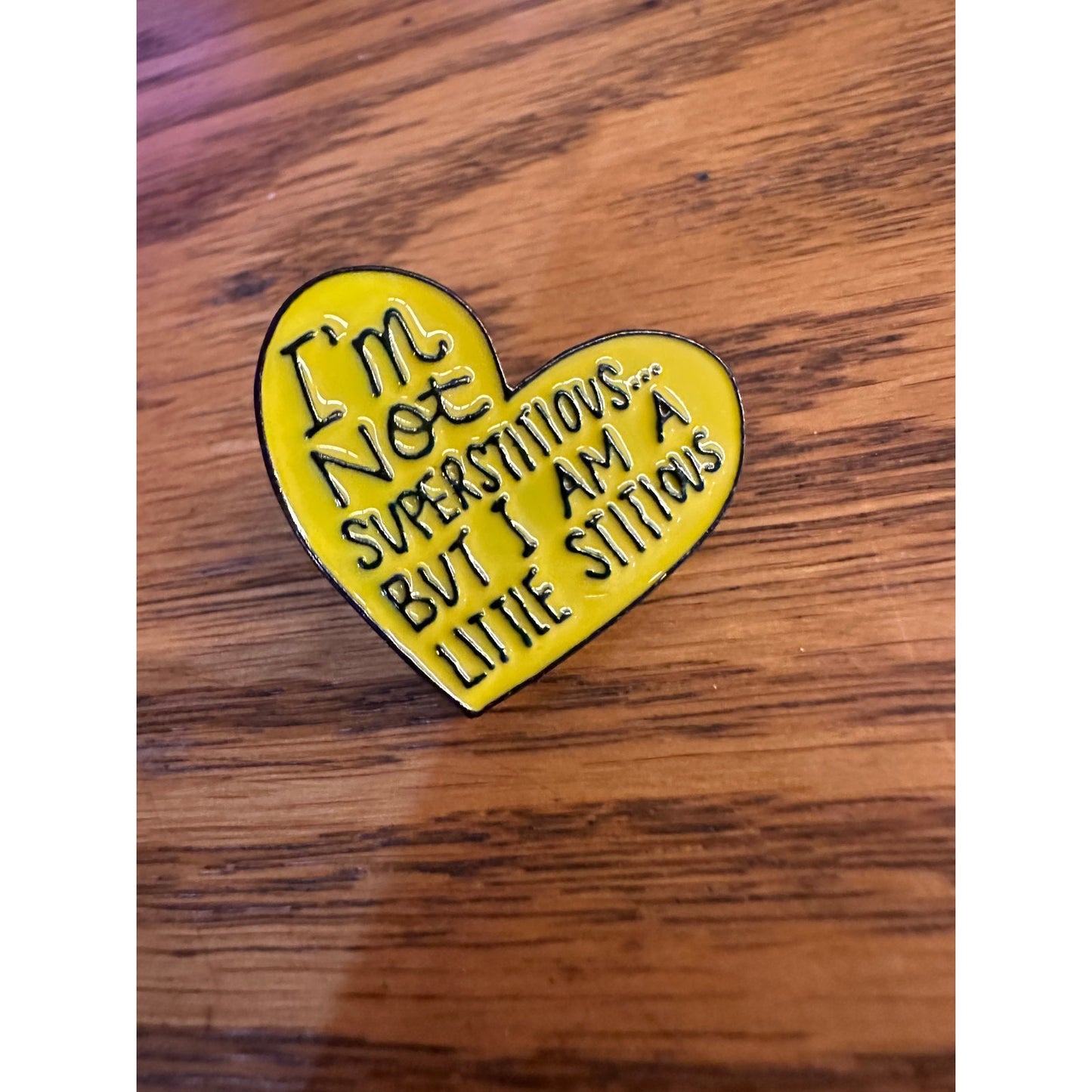 The Office Michael Scott Pinback Label Pin