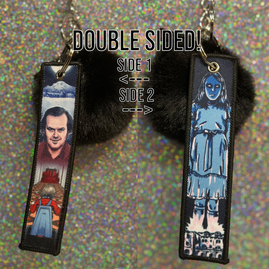 The Shining Key Fob Keychain with Pom Pom